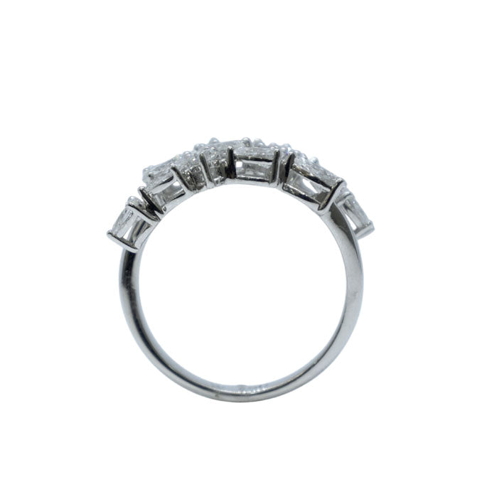 3 Line Diamond Band Ring