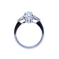 3 STONE MARQUISE DIAMOND RING