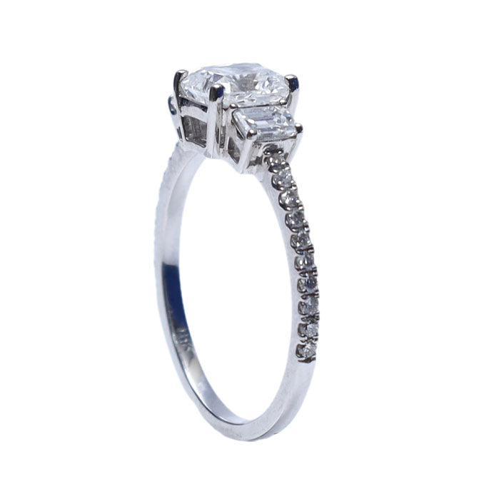 Radiant Cut Diamond Ring