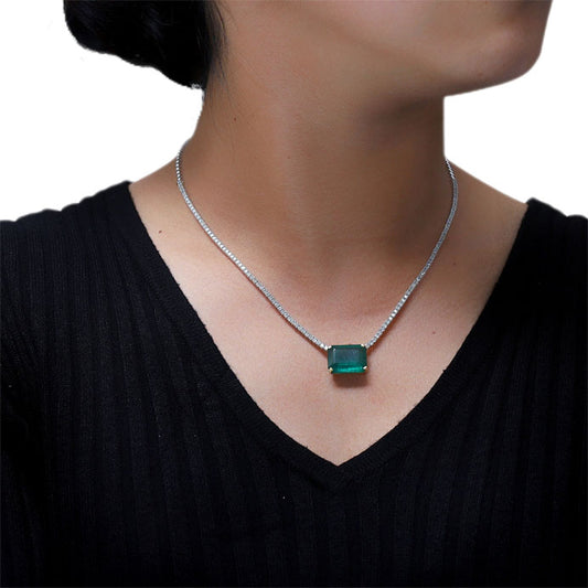 Natural Emerald Necklace