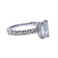 Emerald Cut Diamond Ring