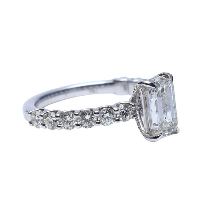 Emerald Cut Diamond Ring