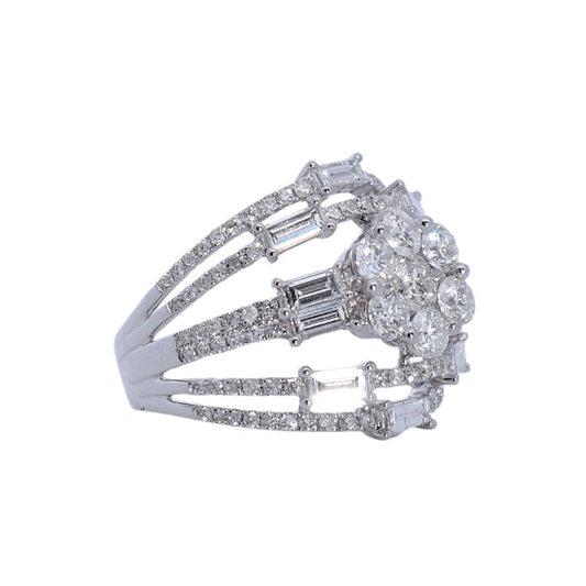 Cluster Diamond Ring