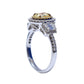 Fancy yellow Diamond Solitaire Ring