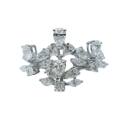 Mix Shape Solitaire Diamond Ring – abida-jewellery